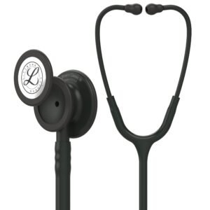 3M™ Littmann Classic III Stethoscope, Black Edition Chestpiece, Black Tube, 27 inch, 5803