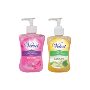 Cleanzo Velvet Handwash Rose | Lemon | 250ml | Pack of 4 | Pack of 8