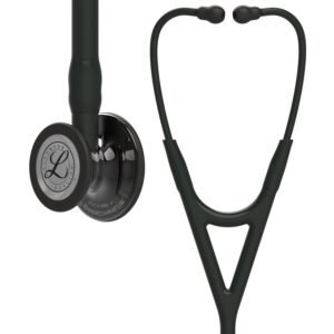 3M Littmann Cardiology IV Stethoscope - Black Smoke-Finish, Black Stem 6232