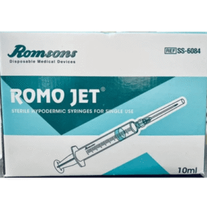 Romsons Romo Jet Syringe With Needle Pack Of 100